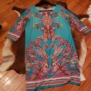 Tiana B. Multicolor Dress XL